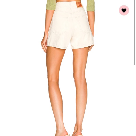 Dr. Denim Nora Jean Shorts Off White - Picture 6 of 7